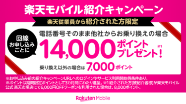 あやしいと思ってた？楽天従業員キャンペーン（三木谷キャンペーン）ご利用でのポイント付与開始！改めて検討してみて！